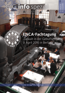 Gewalt in der Geburtshilfe