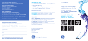 MR-Workshop 2015 - Augsburg – Münchner | Skelett