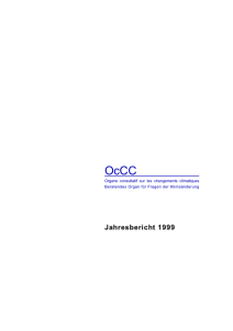 Jahresbericht OcCC 1999
