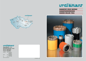 diamantové vrtací nástroje diamantbohrwerkzeuge diamond drilling