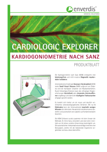 cardiologic explorer - Medizintechnik Bergmann GmbH
