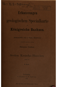 Blatt 82 Kreischa-Hänichen - BECK, 1892