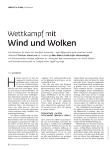 Wind und Wolken - Max-Planck