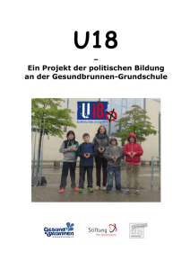 U18-Wahl-Projekt Bundestagswahl