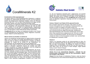 CoralMinerals K2 - Holistic