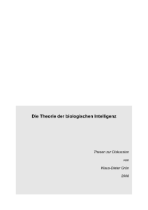 PDF - Biologische Intelligenz