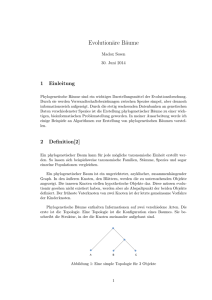 Evolutionäre Bäume