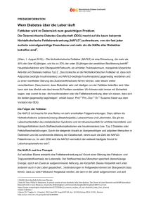Presseaussendung als PDF - Österreichische Diabetes Gesellschaft