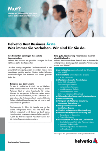 Best Business Versicherung Ärzte