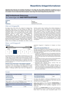 Key Investor Information Document