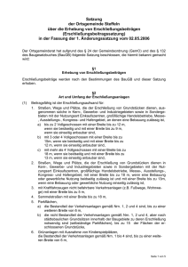 Erschließungsbeitragssatzung - Verbandsgemeinde Obere Kyll