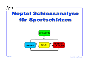 Noptel Schiessanalyse für Sportschützen