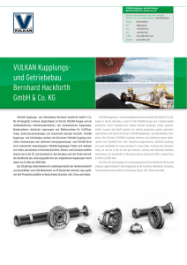 VULKAN Kupplungs- und Getriebebau Bernhard Hackforth GmbH