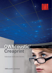 OWAcoustic - Odenwald Faserplattenwerk GmbH