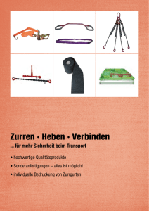 Zurren · Heben · Verbinden