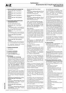 Morphinsulfat AbZ 10 mg/30 mg/60 mg/100 mg Retardtabletten