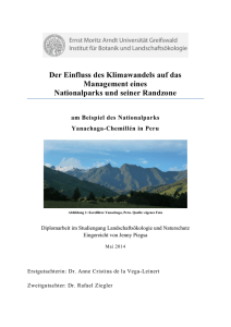 Der Einfluss des Klimawandels auf das Management eines