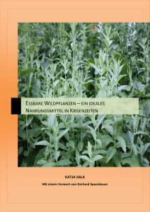 Essbare Wildpflanzen - Ein Ideales - Der BRD