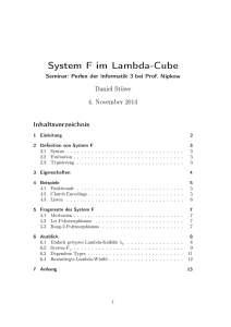 System F im Lambda-Cube