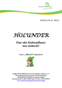 holunder - Verband Wohneigentum