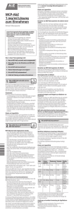 MCP-AbZ 1 mg/ml Lösung zum Einnehmen