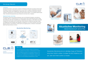 Akustisches Monitoring