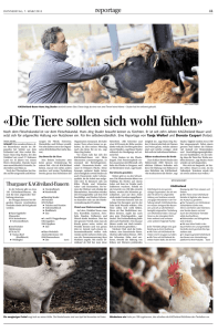 "Die Tiere sollen sich wohlfühlen", 07. März 2013
