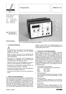 65960.90...99 Sinusgenerator