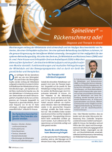 Spineliner® – Rückenschmerz ade!