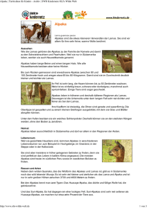 Alpaka PDF OLIs Tierlexikon