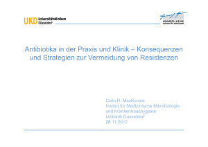 Antibiotika in der Praxis und Klinik – Konsequenzen und Strategien