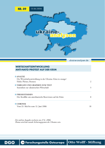 Ukraine-Analyse Nr. 9 - Länder