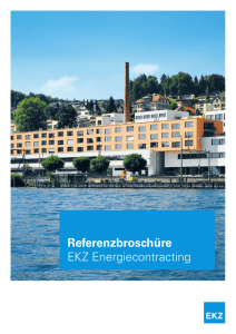 Referenzbroschüre EKZ Energiecontracting