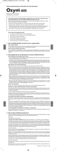 Gebrauchsinformation: Information für den Anwender 1