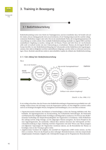 3. Training in Bewegung