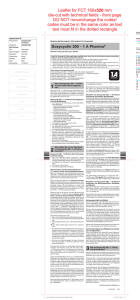 Beipackzettel Doxycyclin 200 - 1 A Pharma®, Tbl.