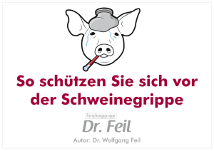 Schweinegrippe - Forschungsgruppe Dr. Feil