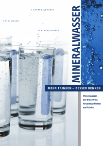 Mineralwasser - Getränke Streng