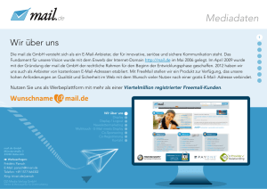 Mediadaten - mail.de GmbH