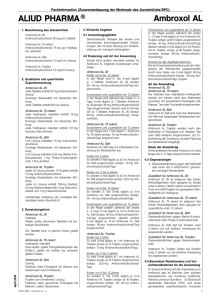 Ambroxol AL - SRZ - Fachinformationsdienst