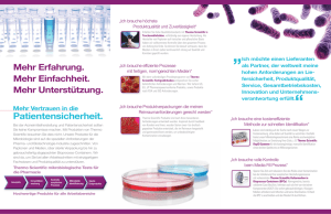 Pharma Capabilities Brochure [DE]