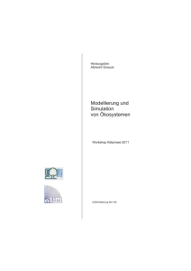 Modellierung und Simulation von Ökosystemen