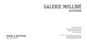 Editionen - Galerie Molliné