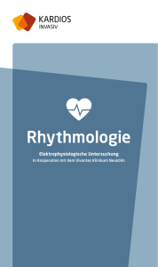 Rhythmologie-Broschüre