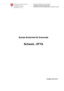 Schweiz - EFTA - Informationsstelle AHV/IV