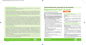 Magnesiocard ® forte 10 mmol Orange - VERLA