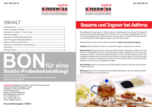 Gesundheitsmagazin 12/2013