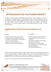 Interessantes Aufgabengebiet - Firmenkontaktmesse Magdeburg
