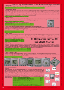 !!! Raymarine Service !!! bei Mörth Marine