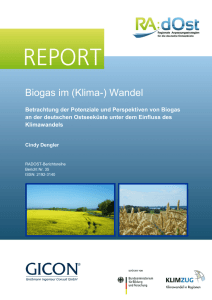 Biogas im (Klima-) Wandel